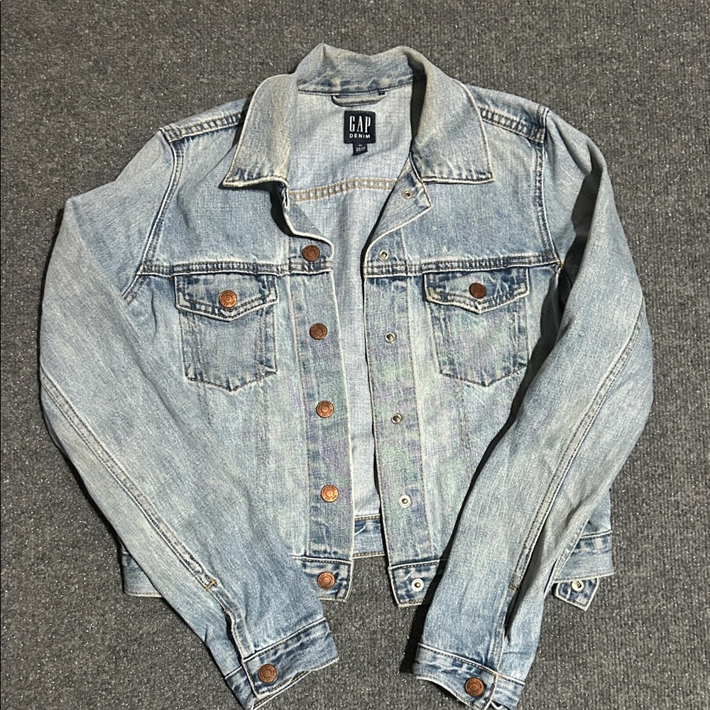 GAP Faded Blue Denim Jacket